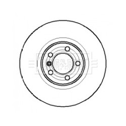 Brake Disc BORG & BECK BBD4085 OE Ref NTC8781