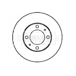 Brake Disc BORG & BECK BBD4266 OE Ref 5171202100