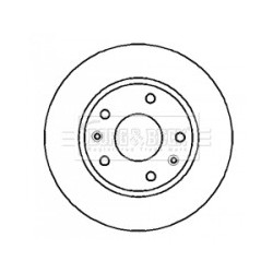 Brake Disc BORG & BECK BBD4285 OE Ref SDB101070