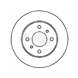Brake Disc BORG & BECK BBD4295 OE Ref 4320699J04