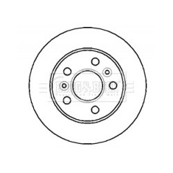 Brake Disc BORG & BECK BBD4299 OE Ref 6025304079