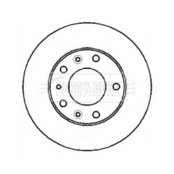 Brake Disc BORG & BECK BBD4351 OE Ref GF3Y3325X