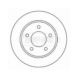 Brake Disc BORG & BECK BBD4448 OE Ref BP4Y26251B