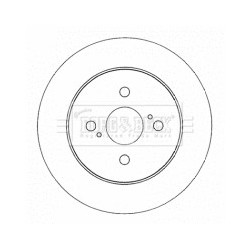 Brake Disc BORG & BECK BBD4561 OE Ref 4243152080