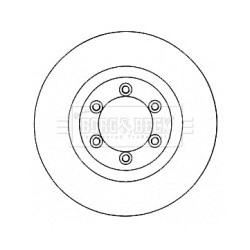 Brake Disc BORG & BECK BBD4583 OE Ref 4144108030 BORG & BECK