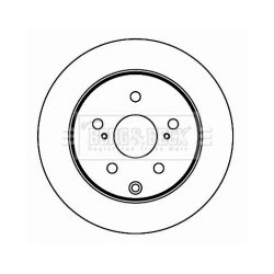 Brake Disc BORG & BECK BBD4603 OE Ref 4243142060