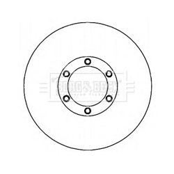 Brake Disc BORG & BECK BBD4750 OE Ref 8973606771