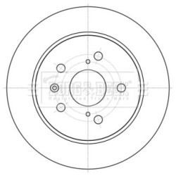 Brake Disc BORG & BECK BBD5199 OE Ref 71768089