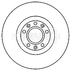 Brake Disc BORG & BECK BBD5216 OE Ref 4249.J3