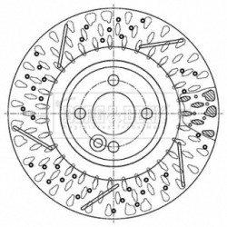 Brake Disc BORG & BECK BBD5478 BORG & BECK