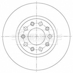 Brake Disc BORG & BECK BBD5523 OE Ref 04779885AC