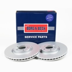 Brake Disc BORG & BECK BBD5587 OE Ref 2Q0 615 301 J