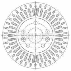 Brake Disc BORG & BECK BBD6213S OE Ref A420 421 18 00