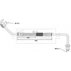 Brake Hose Pipe BORG & BECK BBH6179 OE Ref 6184721