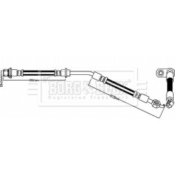 Brake Hose Pipe BORG & BECK BBH8340 OE Ref 90947-W2034