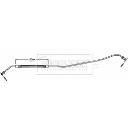 Brake Hose Pipe BORG & BECK BBH8478 OE Ref 7M3 611 764 C BORG & BECK