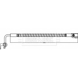 Brake Hose Pipe BORG & BECK BBH8666 OE Ref 4873009200 BORG & BECK
