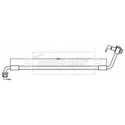 Brake Hose Pipe BORG & BECK BBH8694 OE Ref 13374429