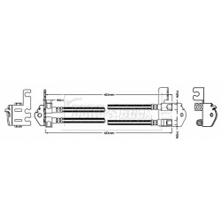 Brake Hose Pipe BORG & BECK BBH8762 OE Ref 1494673