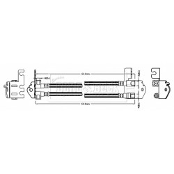 Brake Hose Pipe BORG & BECK BBH8763 OE Ref 1467593