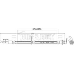 Brake Hose Pipe BORG & BECK BBH8990 OE Ref 9094702H65
