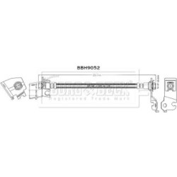 Brake Hose Pipe BORG & BECK BBH9052 OE Ref 587370X100 BORG & BECK