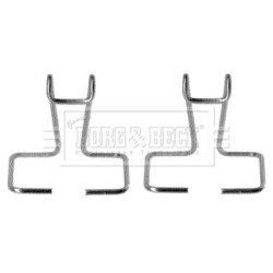 Brake Disc Pad Accessory Kit BORG & BECK BBK1014