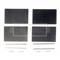 Brake Disc Pad Accessory Kit BORG & BECK BBK1035