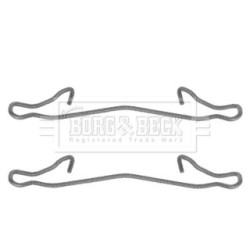Brake Disc Pad Accessory Kit BORG & BECK BBK1036