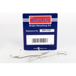 Brake Disc Pad Accessory Kit BORG & BECK BBK1040