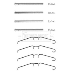 Brake Disc Pad Accessory Kit BORG & BECK BBK1069