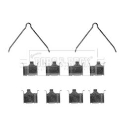 Brake Disc Pad Accessory Kit BORG & BECK BBK1081