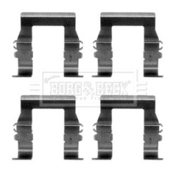 Brake Disc Pad Accessory Kit BORG & BECK BBK1095