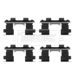 Brake Disc Pad Accessory Kit BORG & BECK BBK1114