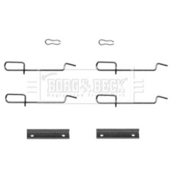 Brake Disc Pad Accessory Kit BORG & BECK BBK1119