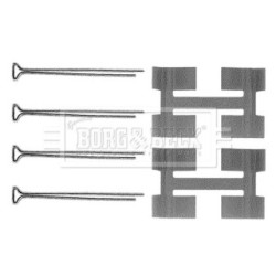 Brake Disc Pad Accessory Kit BORG & BECK BBK1134