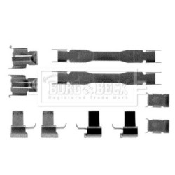 Brake Disc Pad Accessory Kit BORG & BECK BBK1174 BORG & BECK