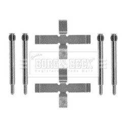 Brake Disc Pad Accessory Kit BORG & BECK BBK1193