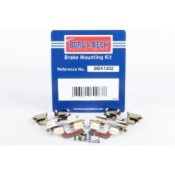 Brake Disc Pad Accessory Kit BORG & BECK BBK1202