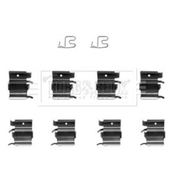 Brake Disc Pad Accessory Kit BORG & BECK BBK1205 OE Ref 1261-24-400