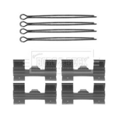 Brake Disc Pad Accessory Kit BORG & BECK BBK1210