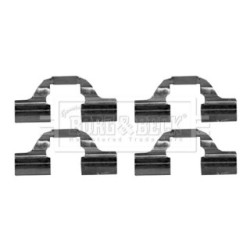 Brake Disc Pad Accessory Kit BORG & BECK BBK1222