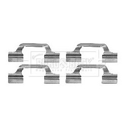 Brake Disc Pad Accessory Kit BORG & BECK BBK1223 OE Ref 1J0 615 231 A