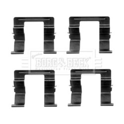 Brake Disc Pad Accessory Kit BORG & BECK BBK1232 OE Ref 1261-60-500