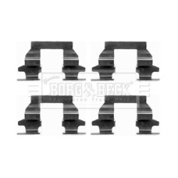 Brake Disc Pad Accessory Kit BORG & BECK BBK1242 OE Ref 44080-8H325
