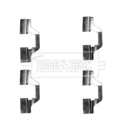 Brake Disc Pad Accessory Kit BORG & BECK BBK1255