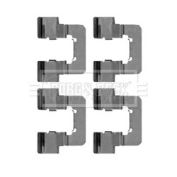 Brake Disc Pad Accessory Kit BORG & BECK BBK1257