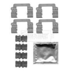 Brake Disc Pad Accessory Kit BORG & BECK BBK1265