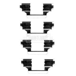 Brake Disc Pad Accessory Kit BORG & BECK BBK1270