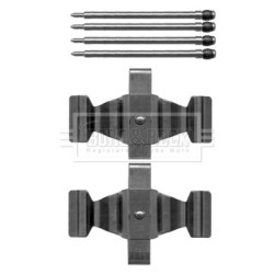 Brake Disc Pad Accessory Kit BORG & BECK BBK1272 OE Ref A004 164 30 00